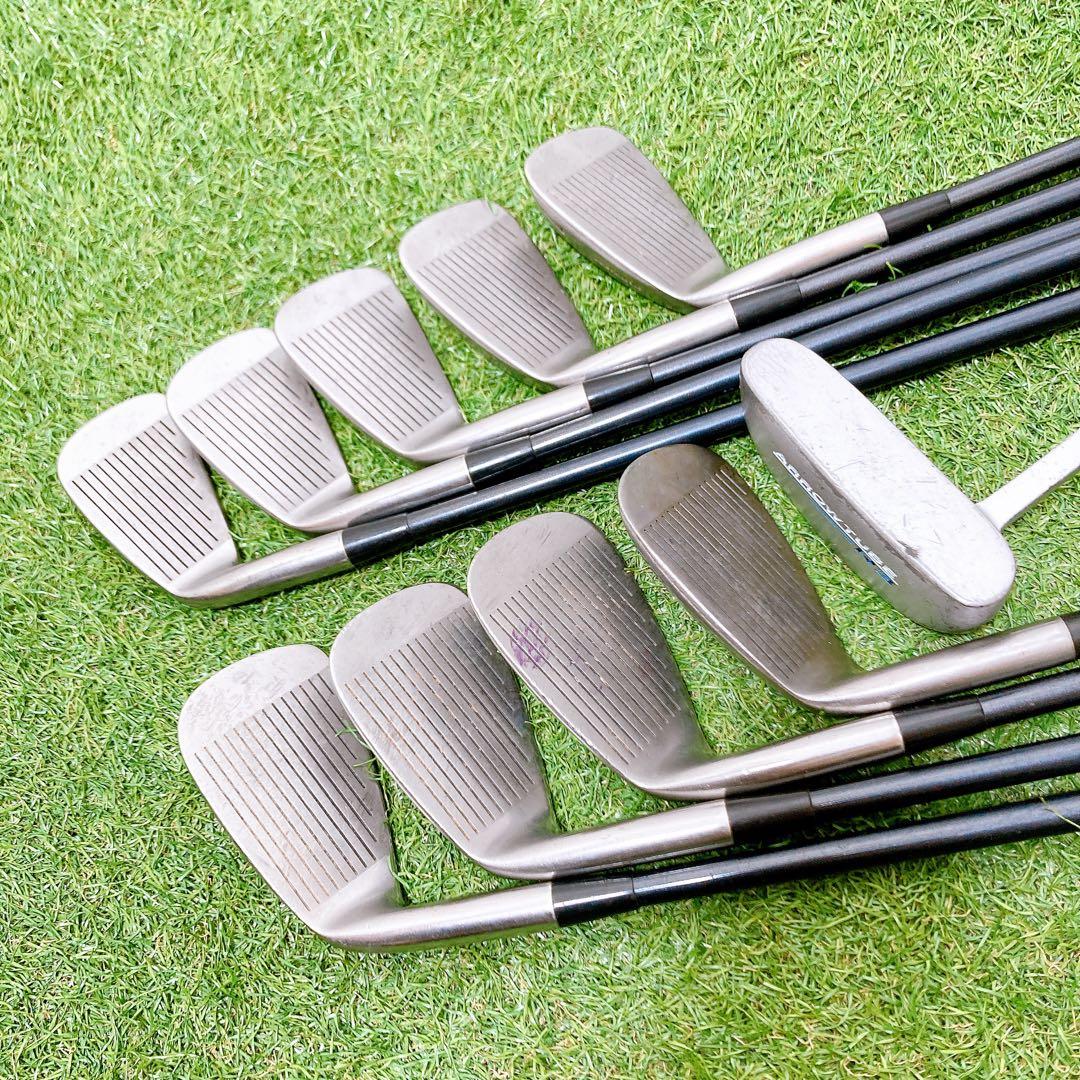 G6.ミズノ　初心者オススメ　メンズセット　ゴルフクラブ　14本右利き