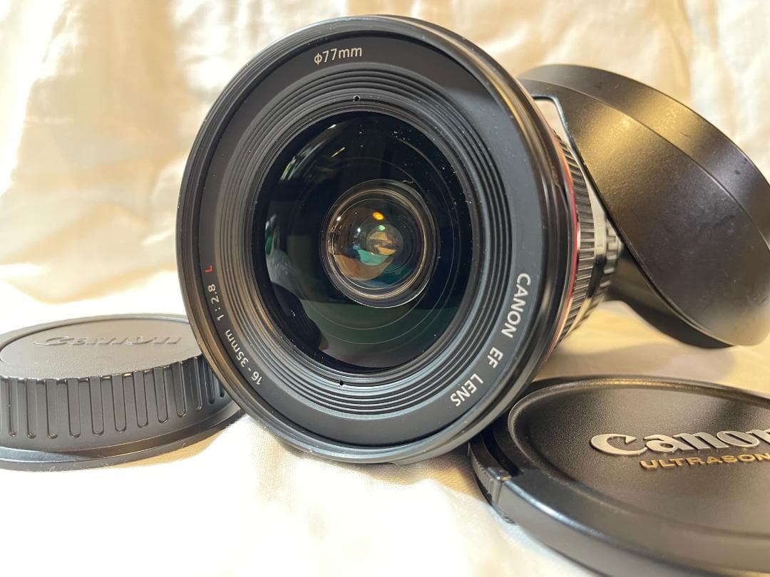 ジャンク Canon EF 16-35mm f/2.8L USM ズームレンズ