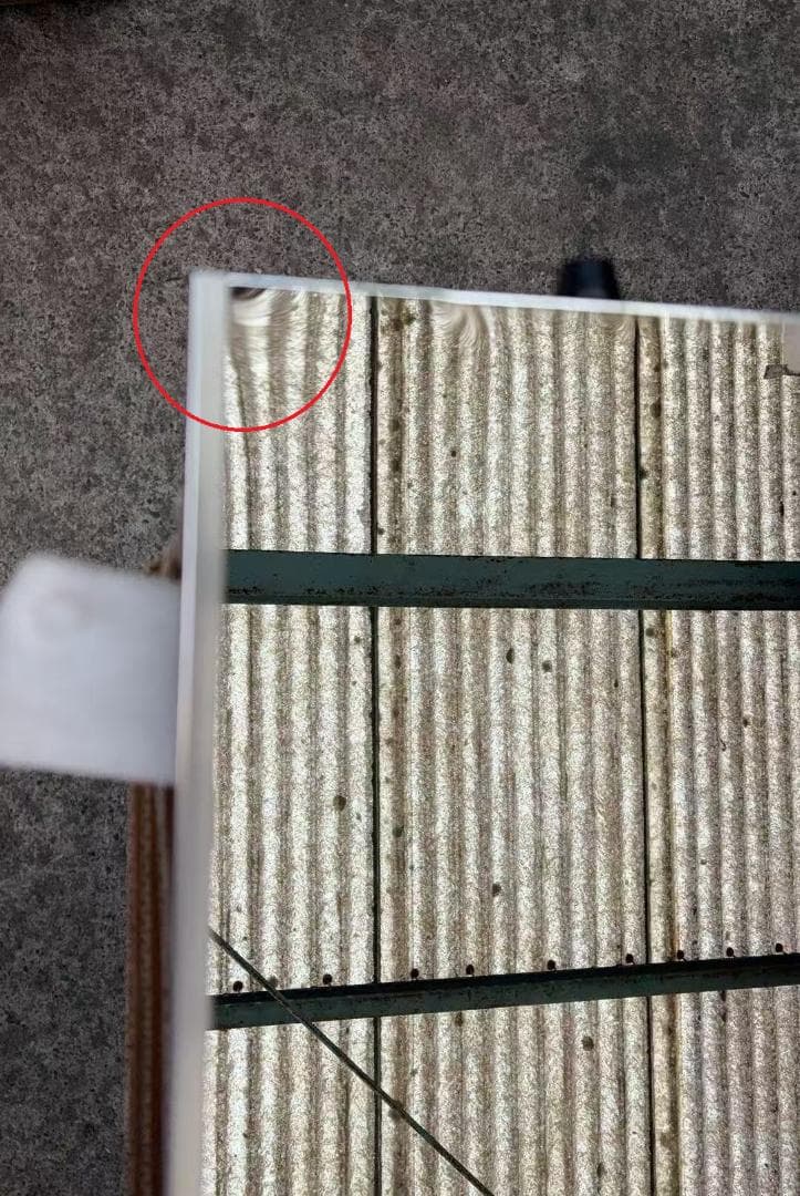 【美品】スタンドミラー 壁掛け 割れない鏡 幅100cmx160cm 銀色 5番