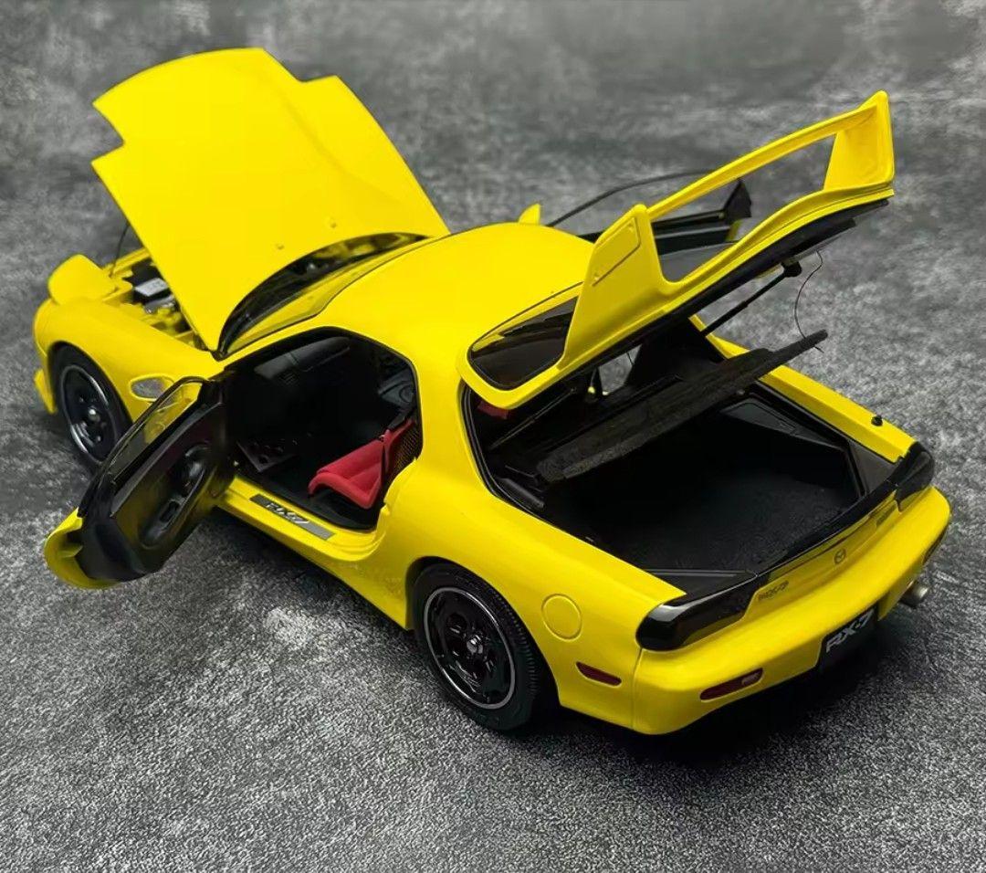 専用品　ポーラーマスター　1/18　RX-7　頭文字D　高橋啓介　マツダスピード