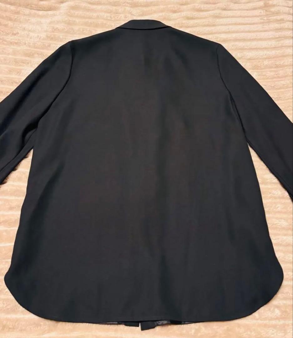 美品　LOULOU WILLOUGHBY パールボタン　フリルブラウス