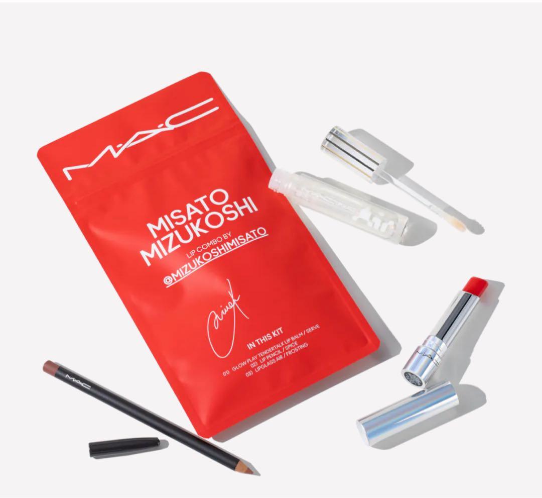 ❗️定価以下❗️M·A·C×水越みさとさんセレクトの特別なリップ コンボ+フォント