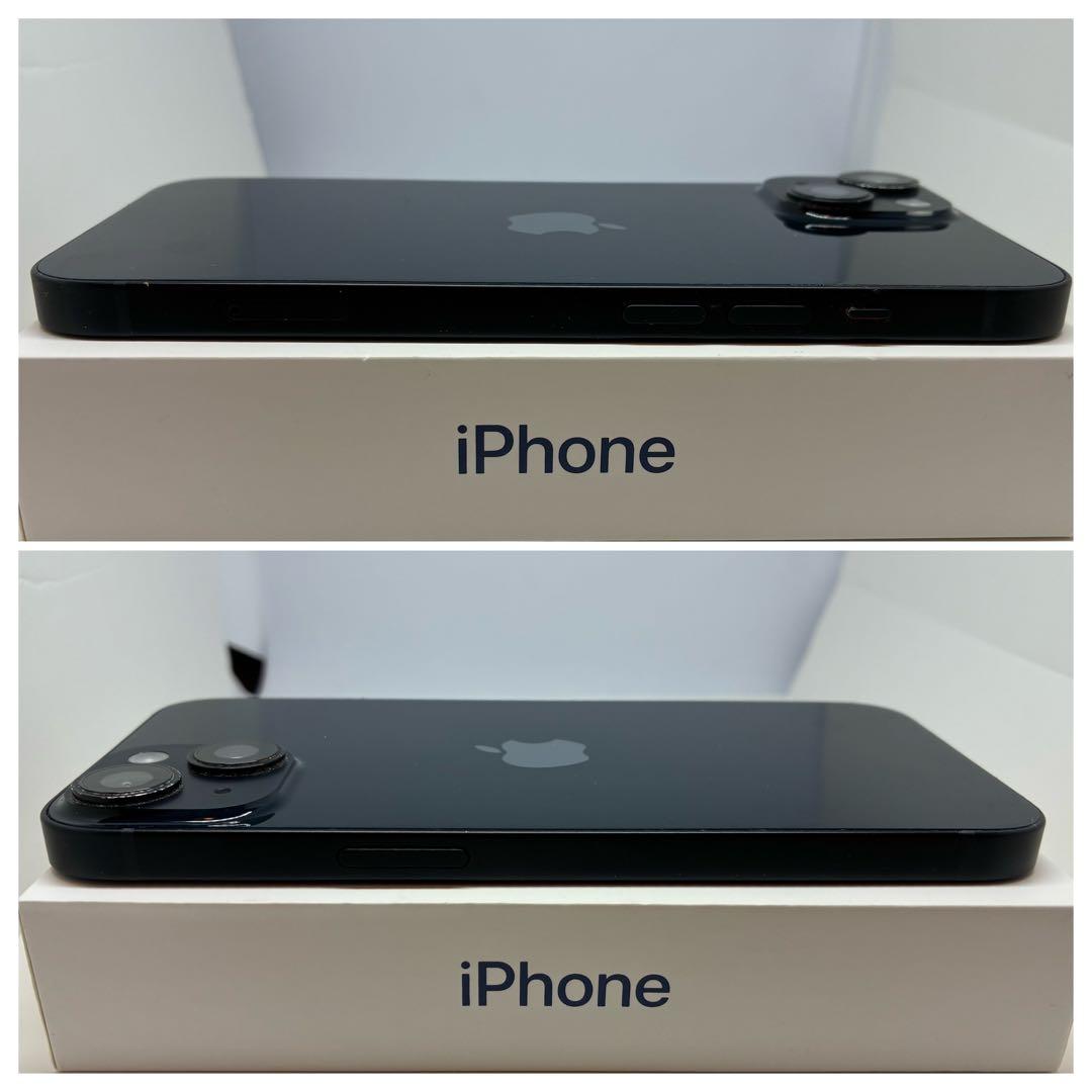 【美品】iPhone14 128G ミッドナイト　SIMフリー　100%電池