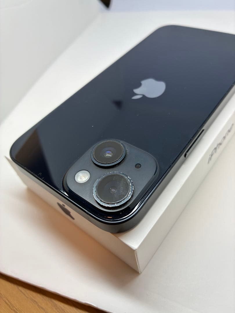 【美品】iPhone14 128G ミッドナイト　SIMフリー　100%電池