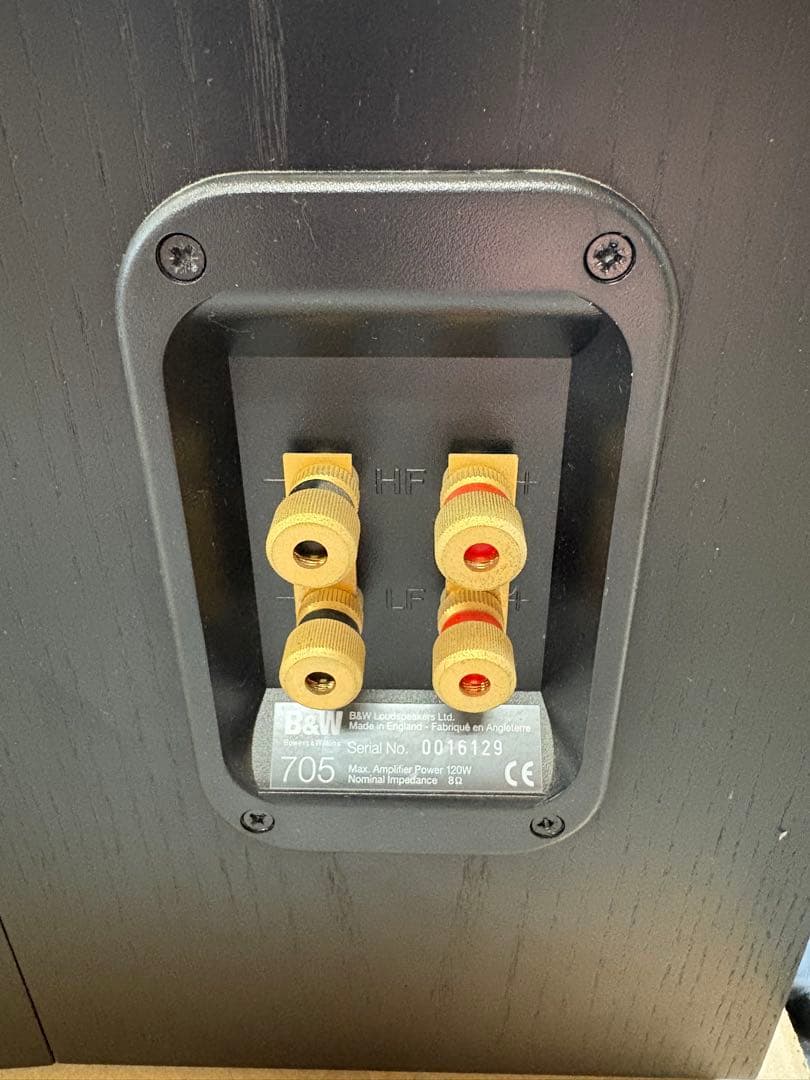 Bowers&Wilkins 705 スピーカー ブラック