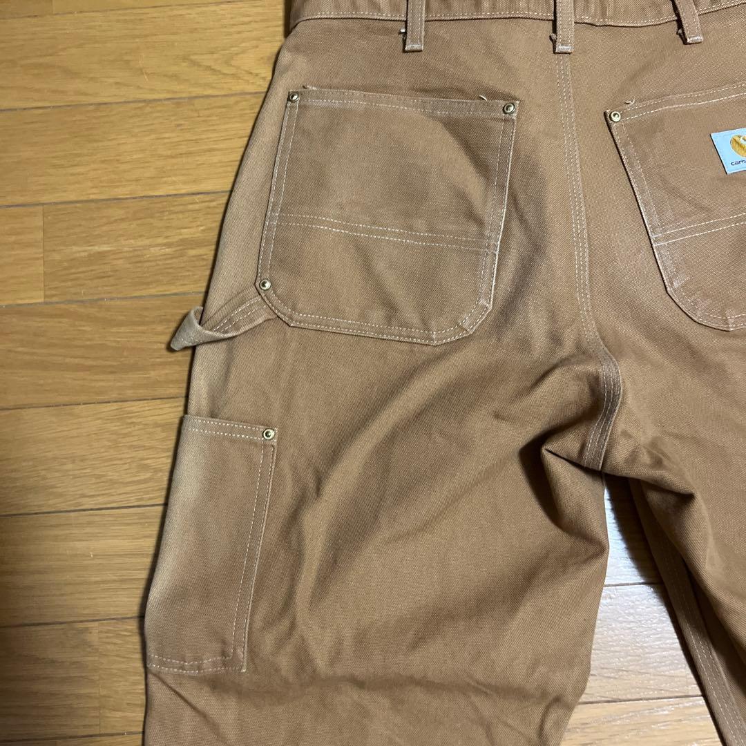 パンツ Carhartt ICONIC FIRM DUCK DOUBLE-KNNE
