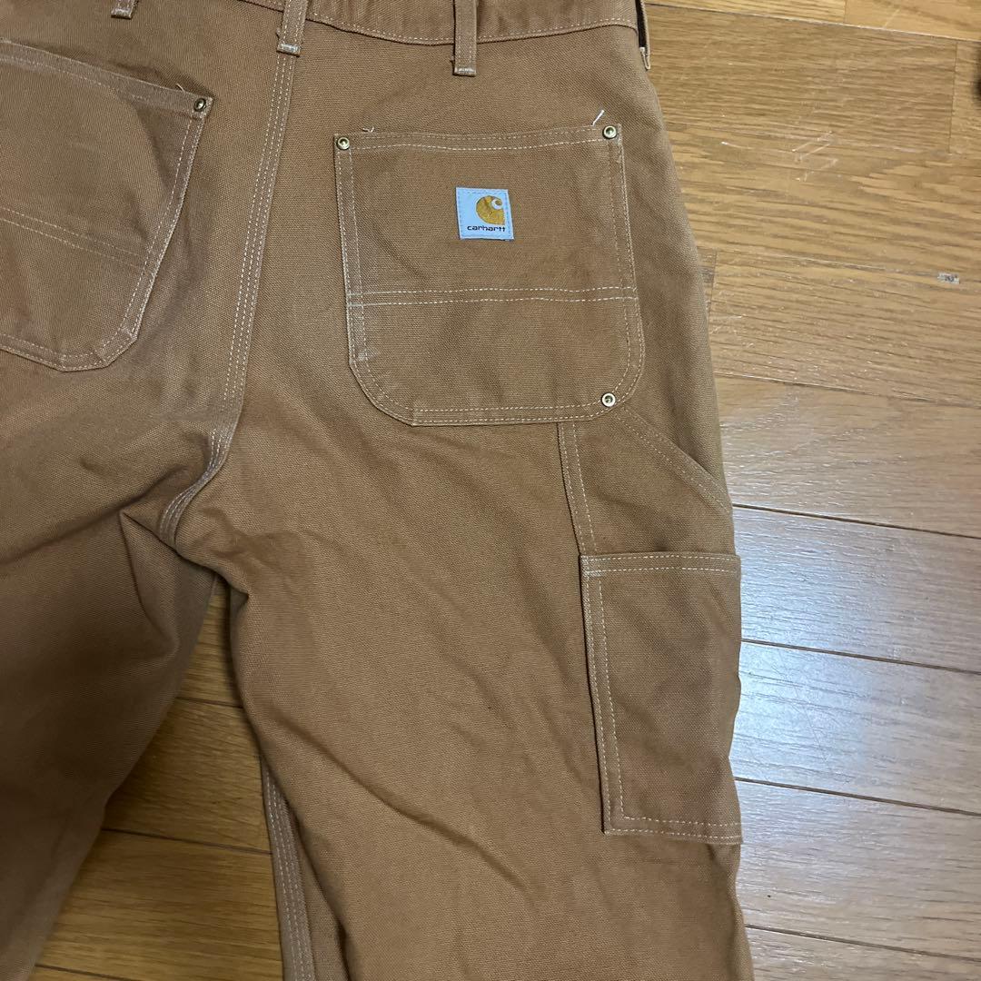 パンツ Carhartt ICONIC FIRM DUCK DOUBLE-KNNE