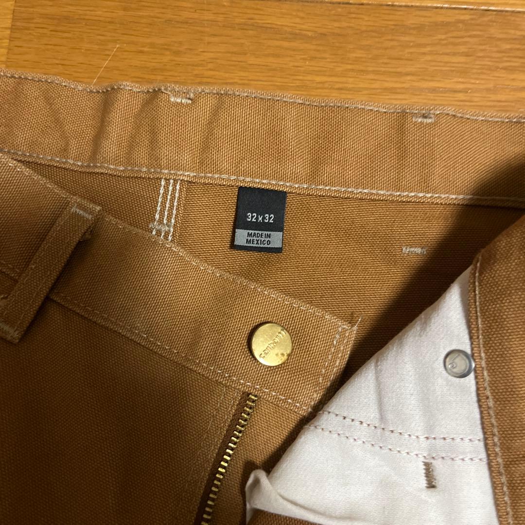 パンツ Carhartt ICONIC FIRM DUCK DOUBLE-KNNE