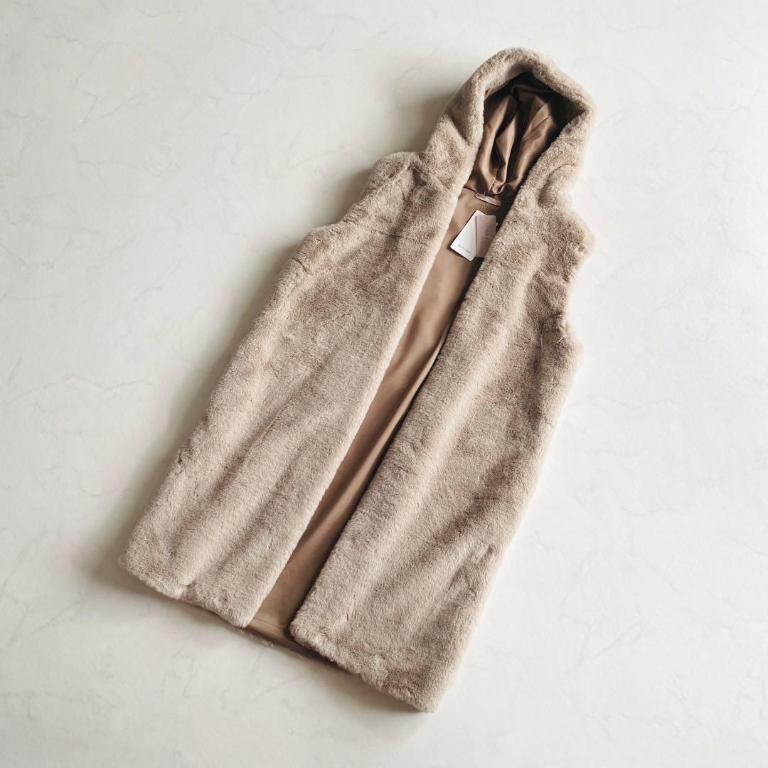 GAYNOR BONGARD SP フェイクファー べスト イタリア製