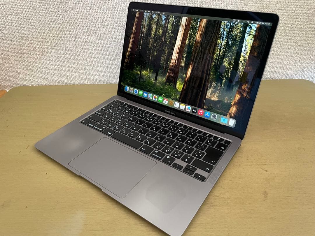 MacBook Air M1 16GB 512GB 充電回数358回 89%