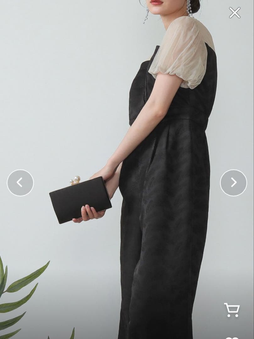 Kana パンツドレス　オールインワン 【クリーニング済】