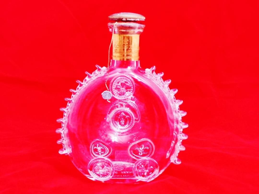 レミーマルタン ルイ13世　バカラ　空瓶　替え栓無し☆ カード・化粧箱・外箱