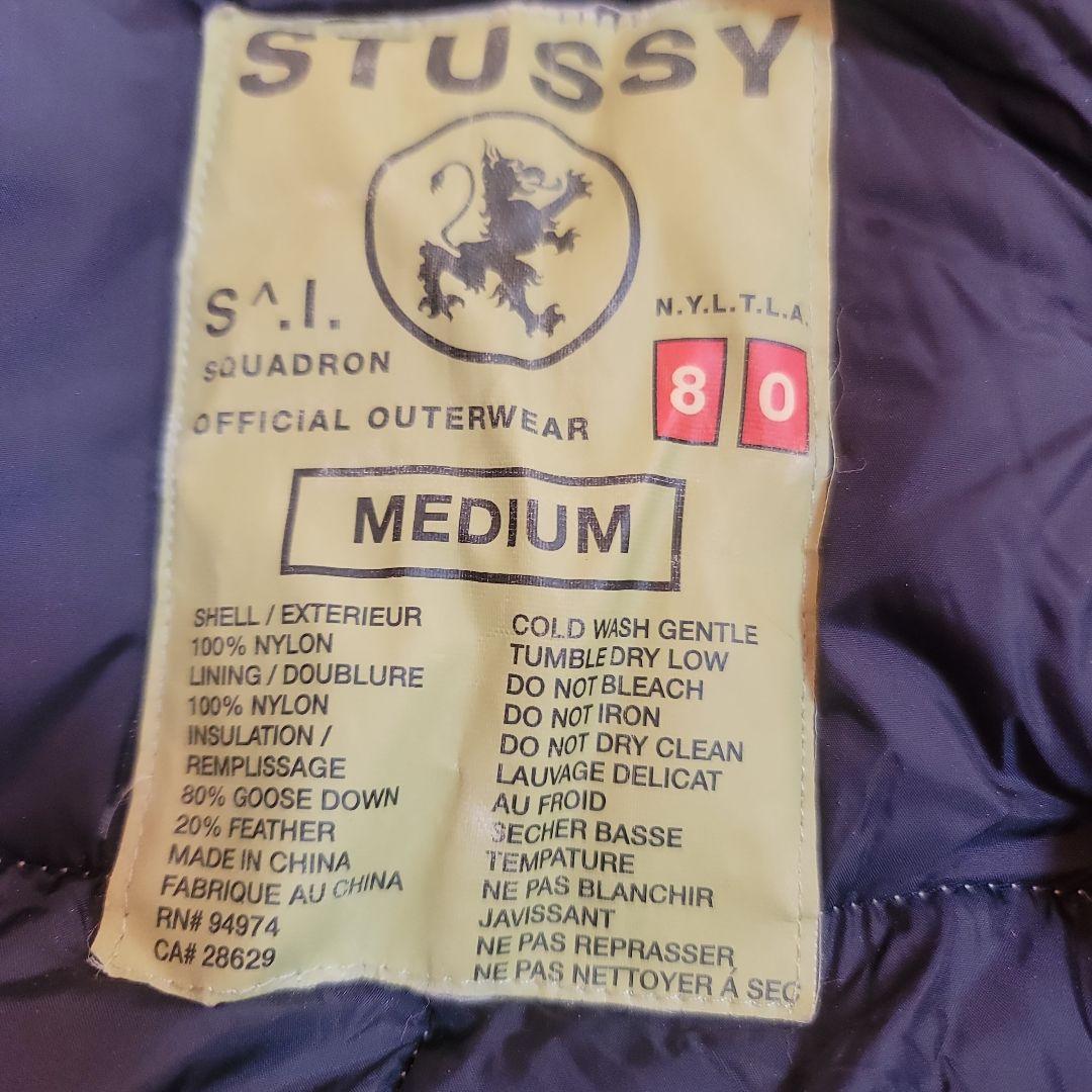 稀少 STUSSY 迷彩ダウンジャケット Mサイズ