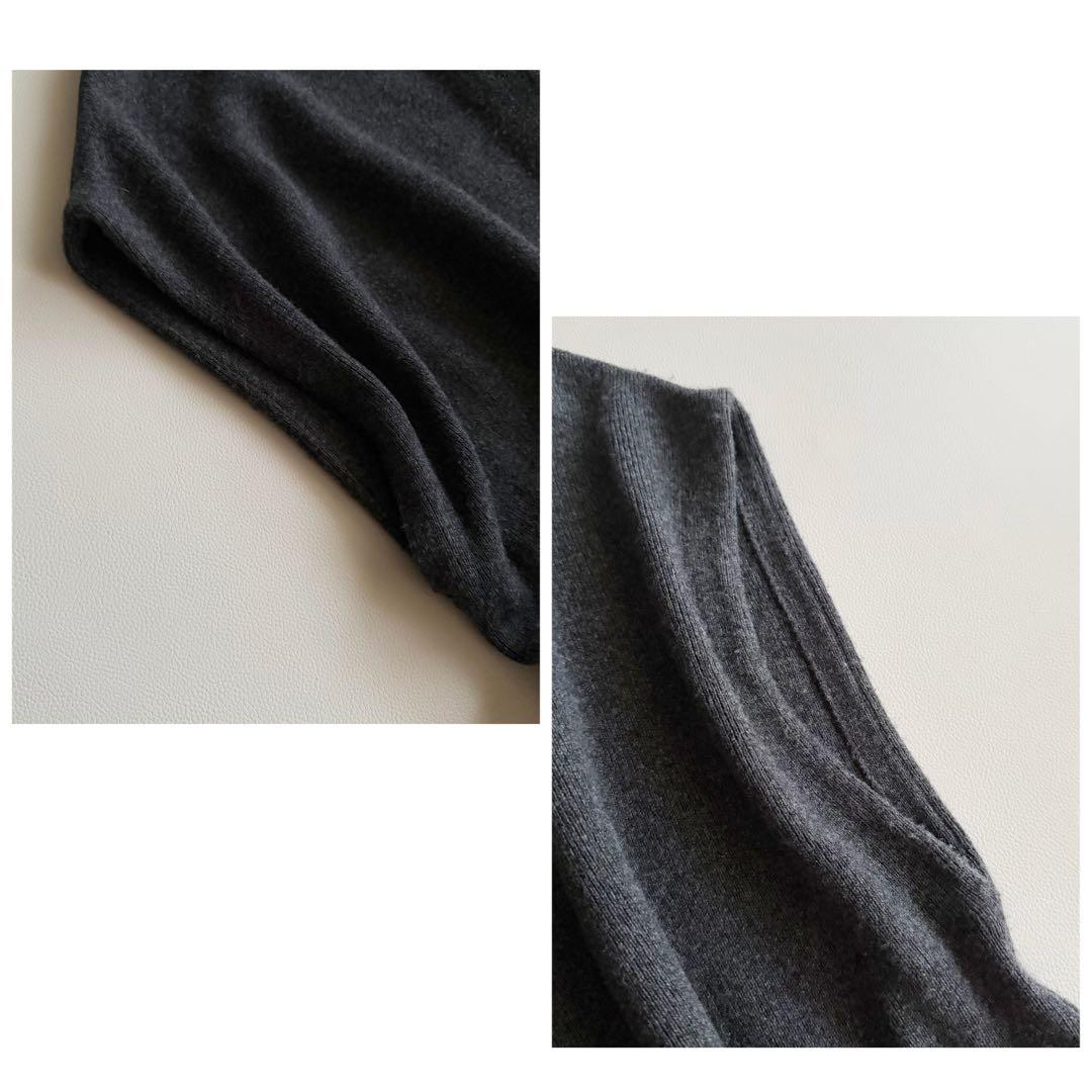 22AW 【ハウスオブロータス】 高山都 カシミヤ混 スムースニット ジレ