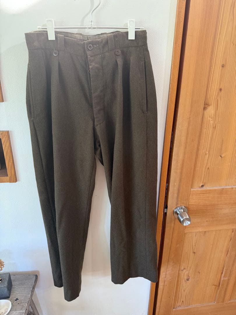 フランス軍　m-52 ウールトラウザーズ