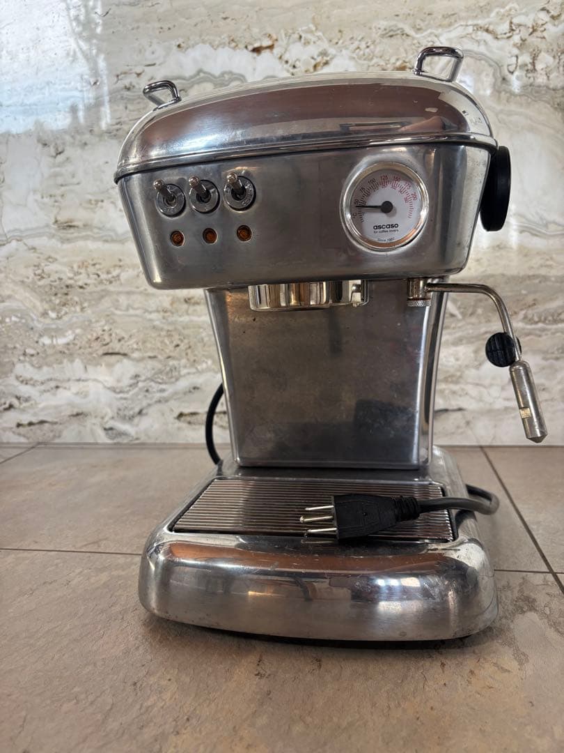 ascaso アスカソドリーム　エスプレッソマシン 圧力計付き