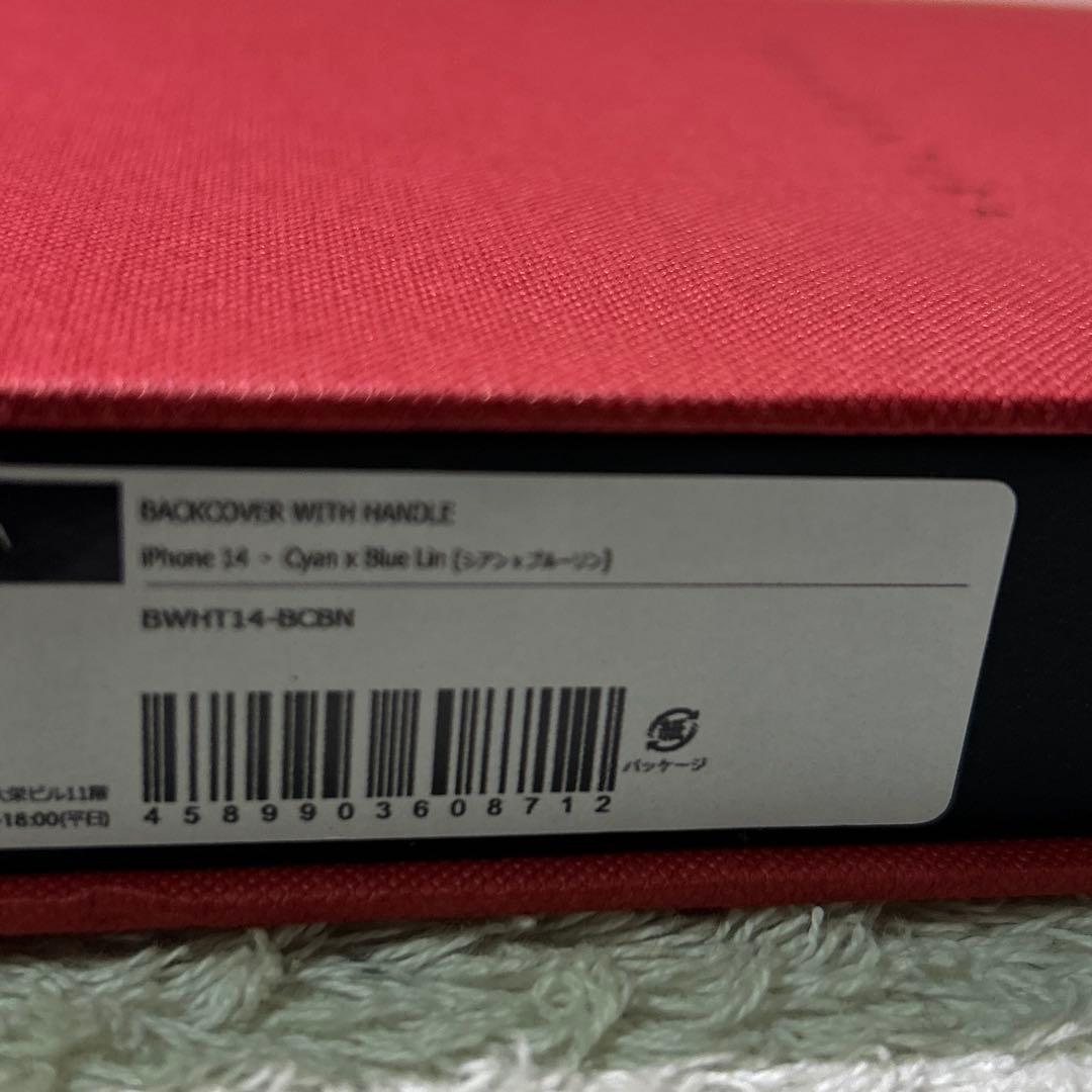 未使用　BONAVENTURA ボナベンチュラ　iPhone14ケース　ブルー