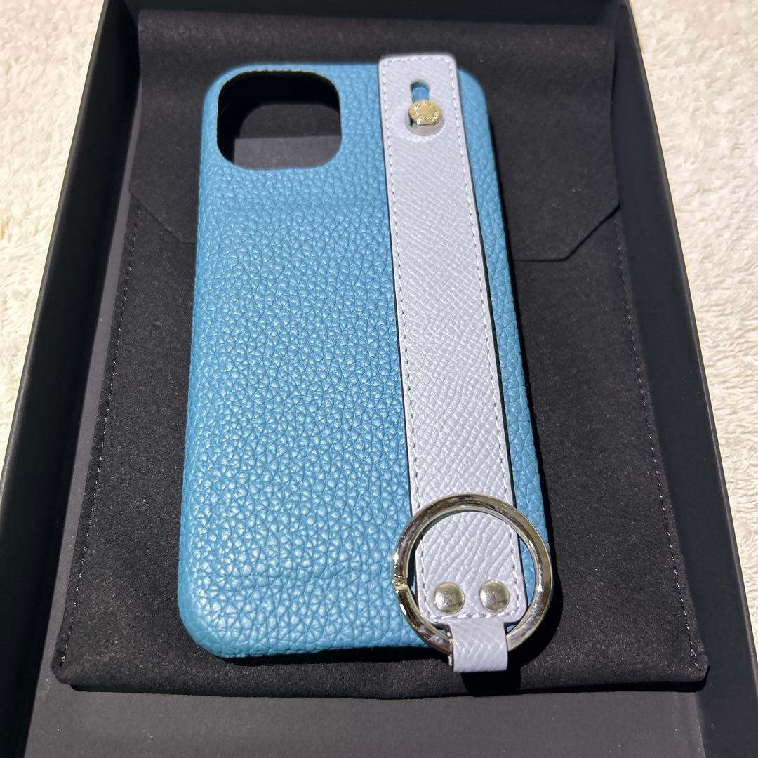 未使用　BONAVENTURA ボナベンチュラ　iPhone14ケース　ブルー