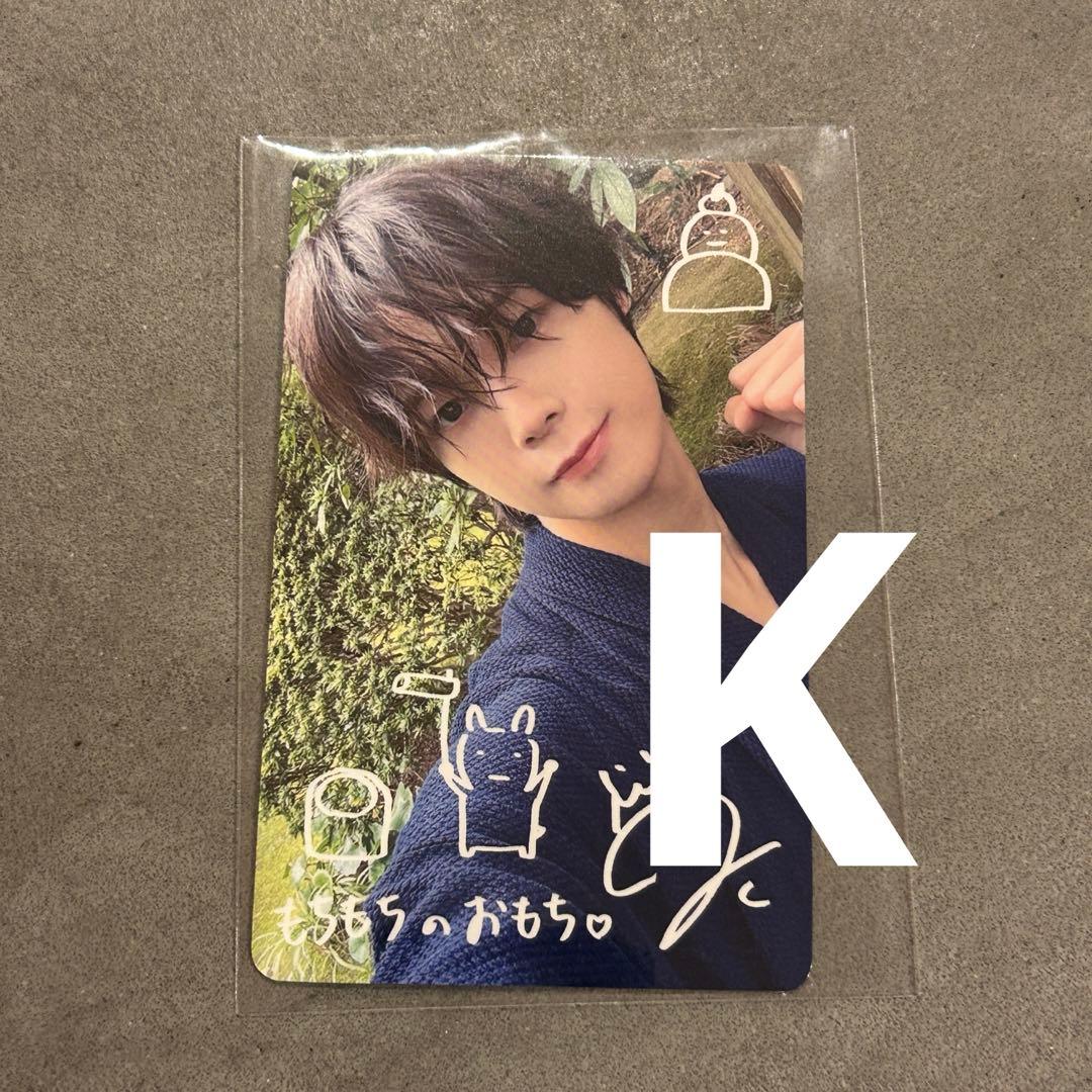 &TEAM K ケイ 雪明かり ラキドロ トレカ 手書き デコ 剣道