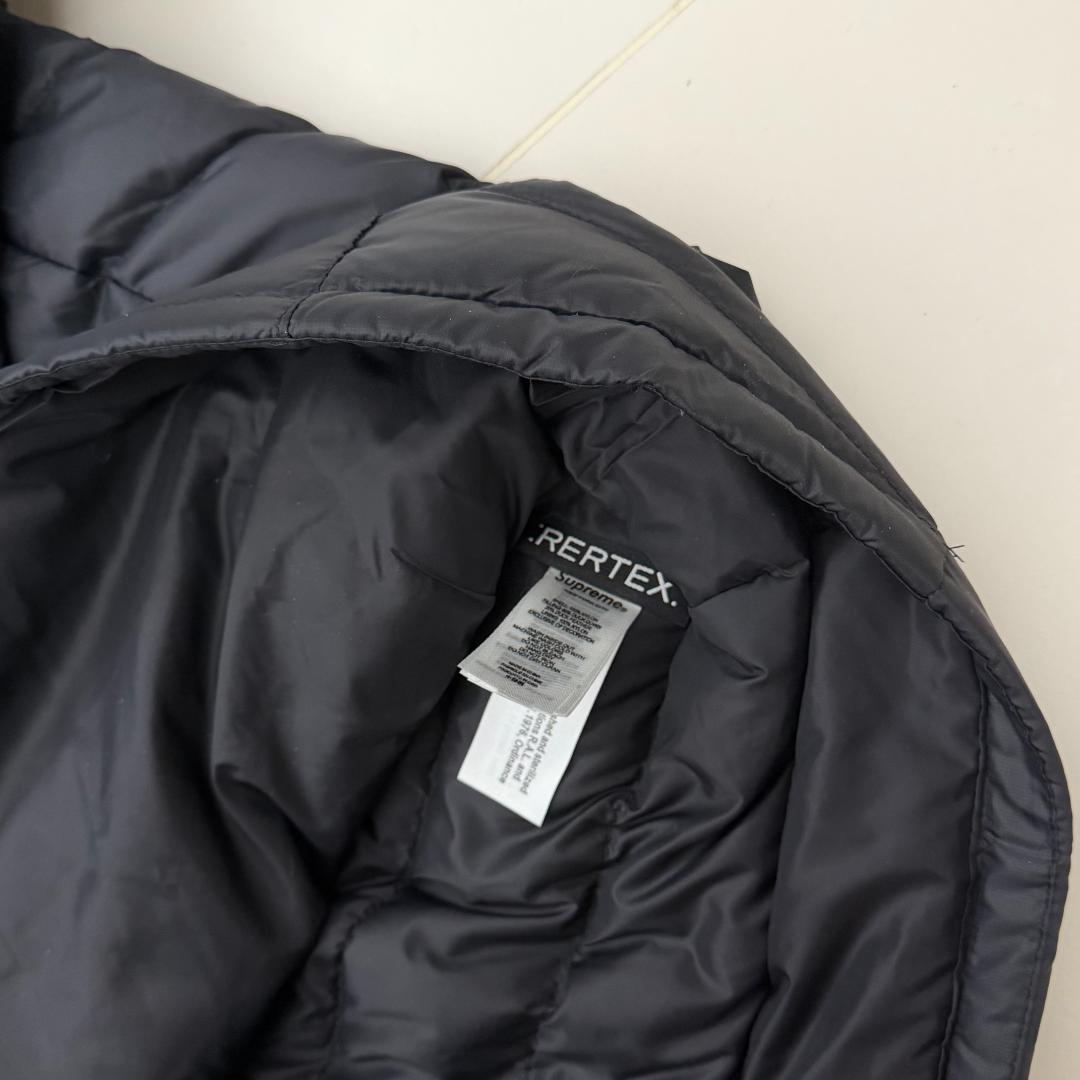 Supreme マイクロダウン 黒ジャケット