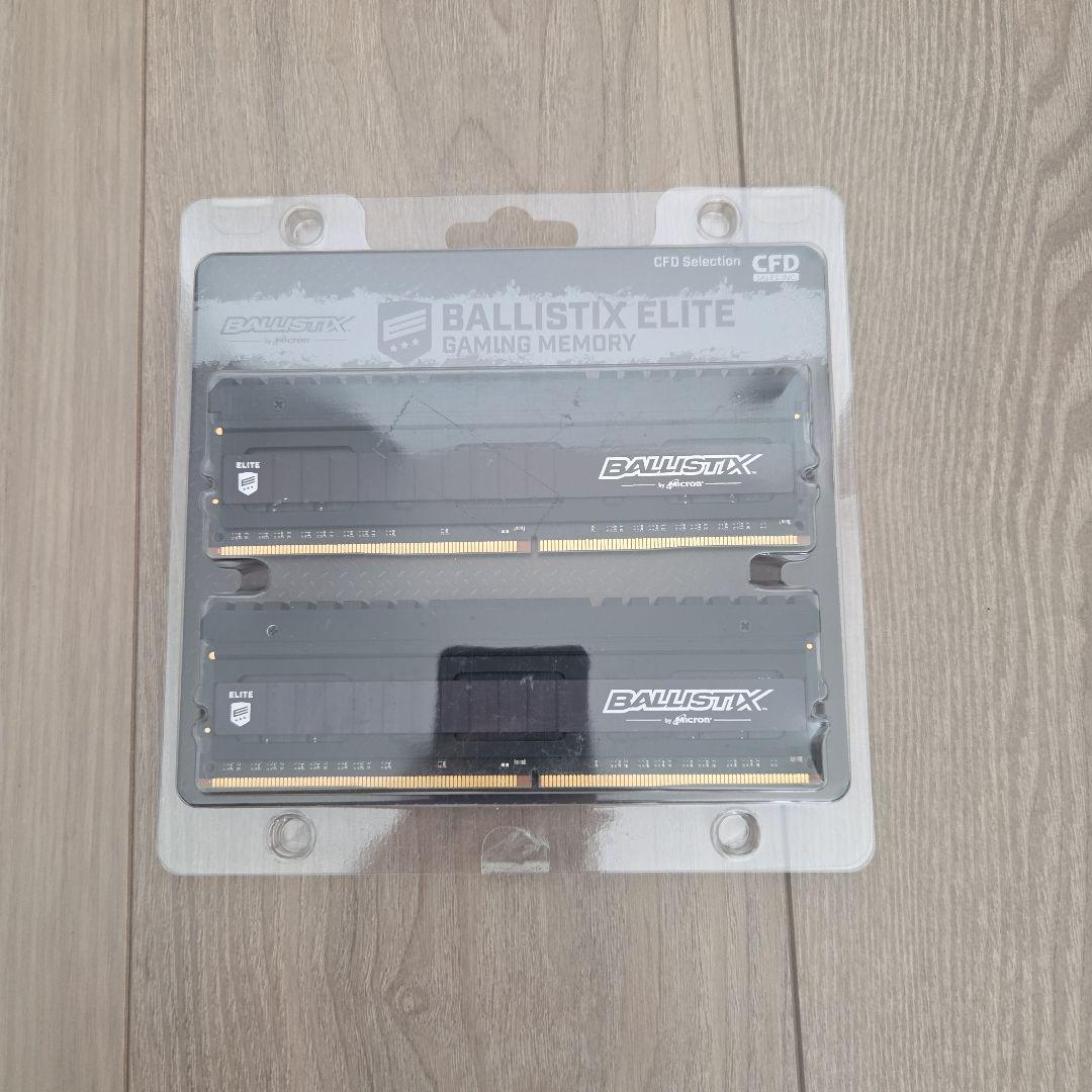 Ballistix Elite DDR4 8GB メモリ 2枚組 3600MHz