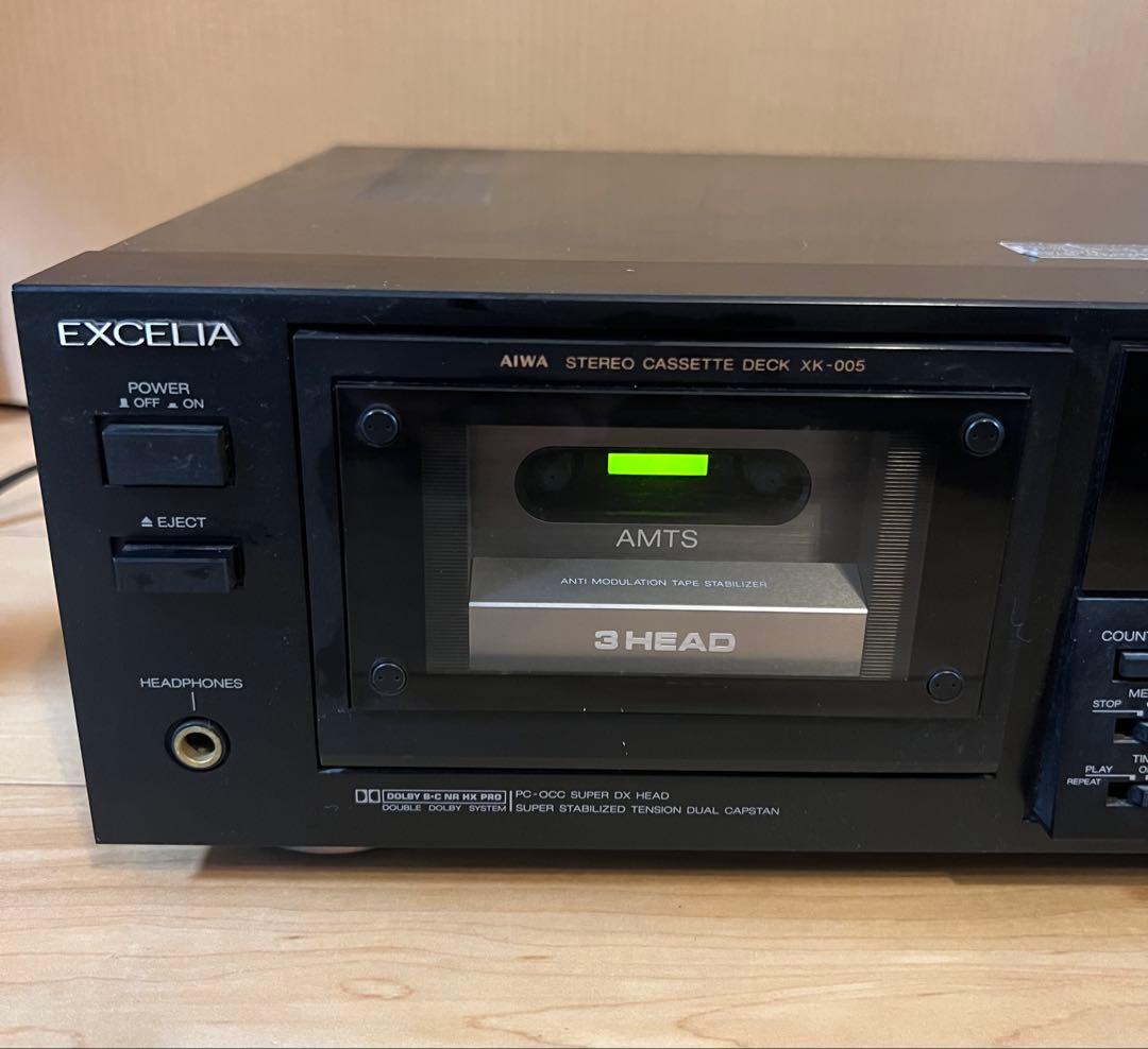 希少　EXCELIA XK-005 カセットデッキ　アイワ　エクセリア