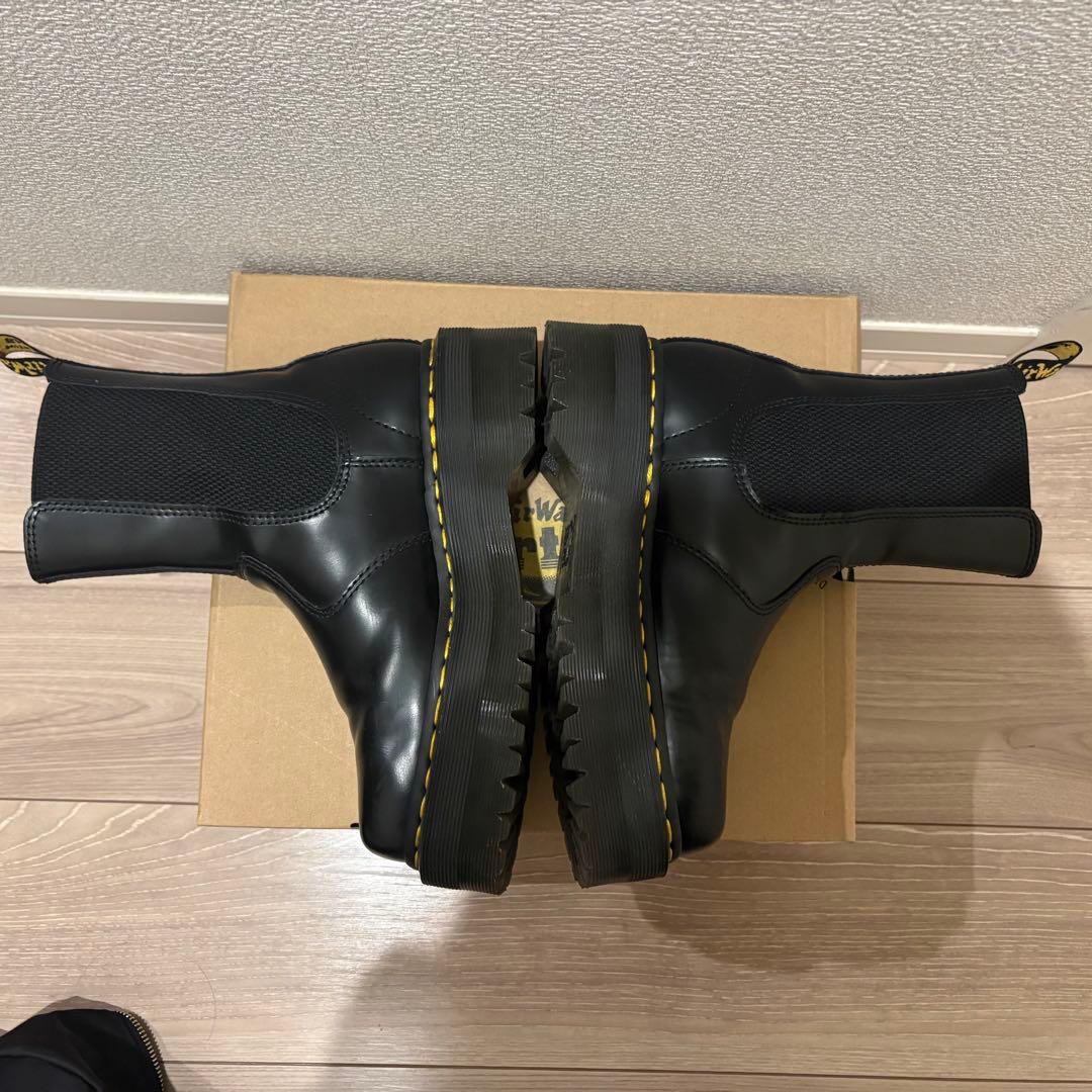 美品Dr. Martens マーチン チェルシー サイドゴアブーツ 厚底23cm
