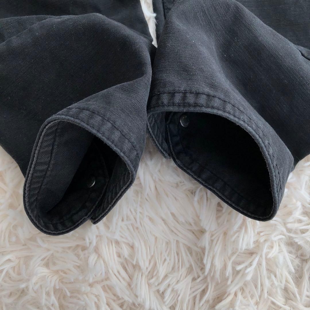 義志 YOSHIYUKI　カーゴパンツ　カンフーパンツ　ブラック　忍者パンツ