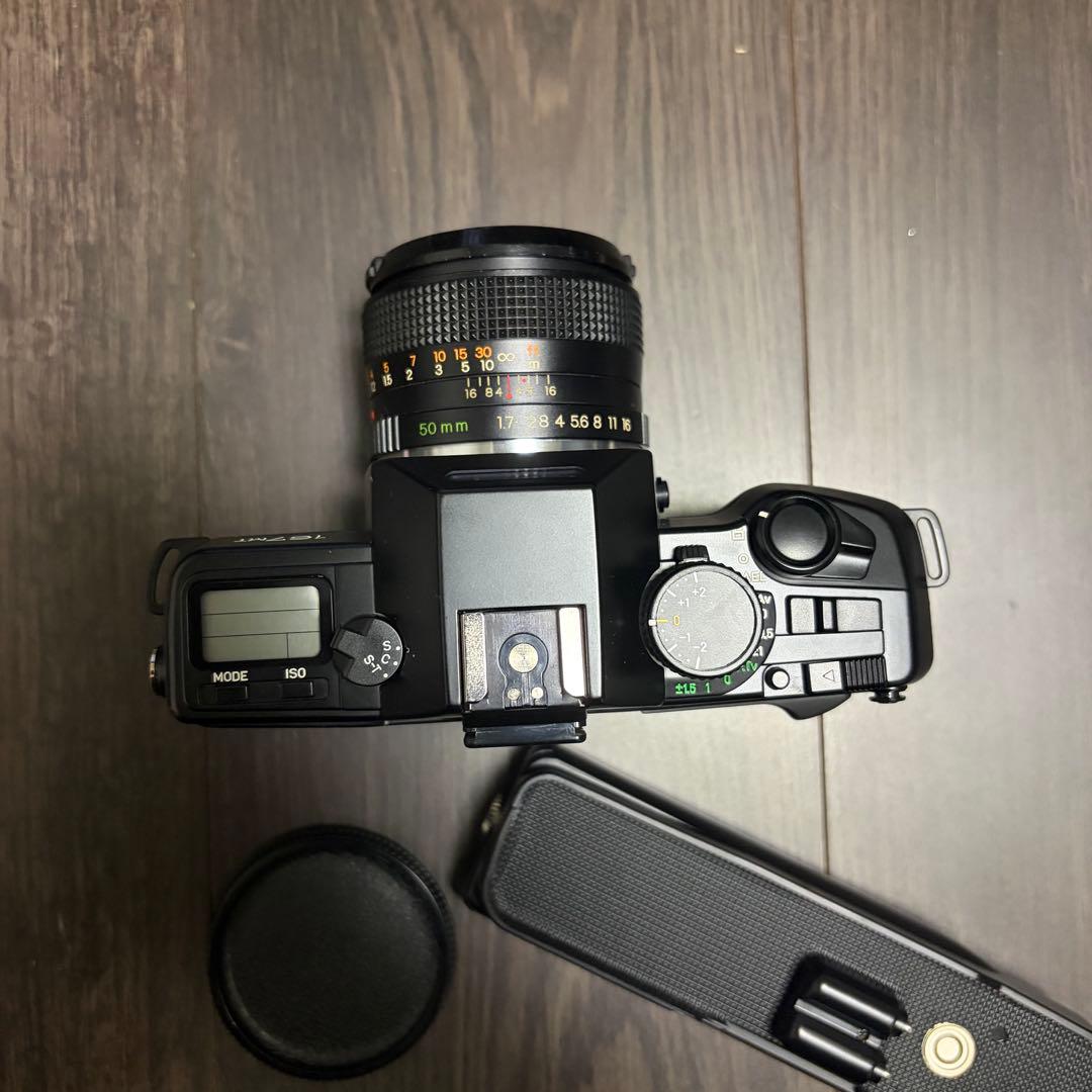 contax 167mtとyashica 50mm f1.7