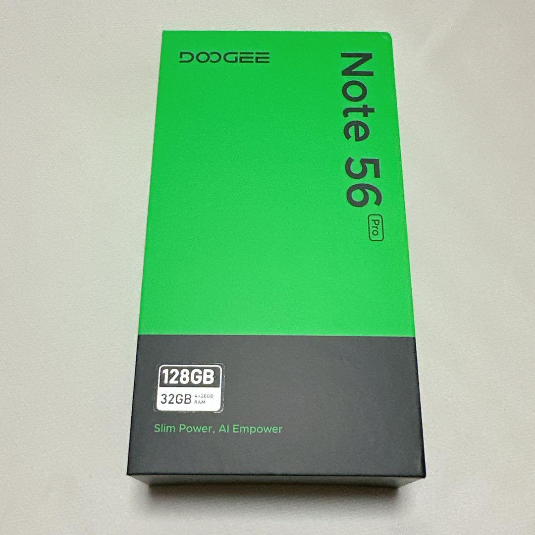 Android16 スマホ DOOGEE Note56 Pro 128GB 新品