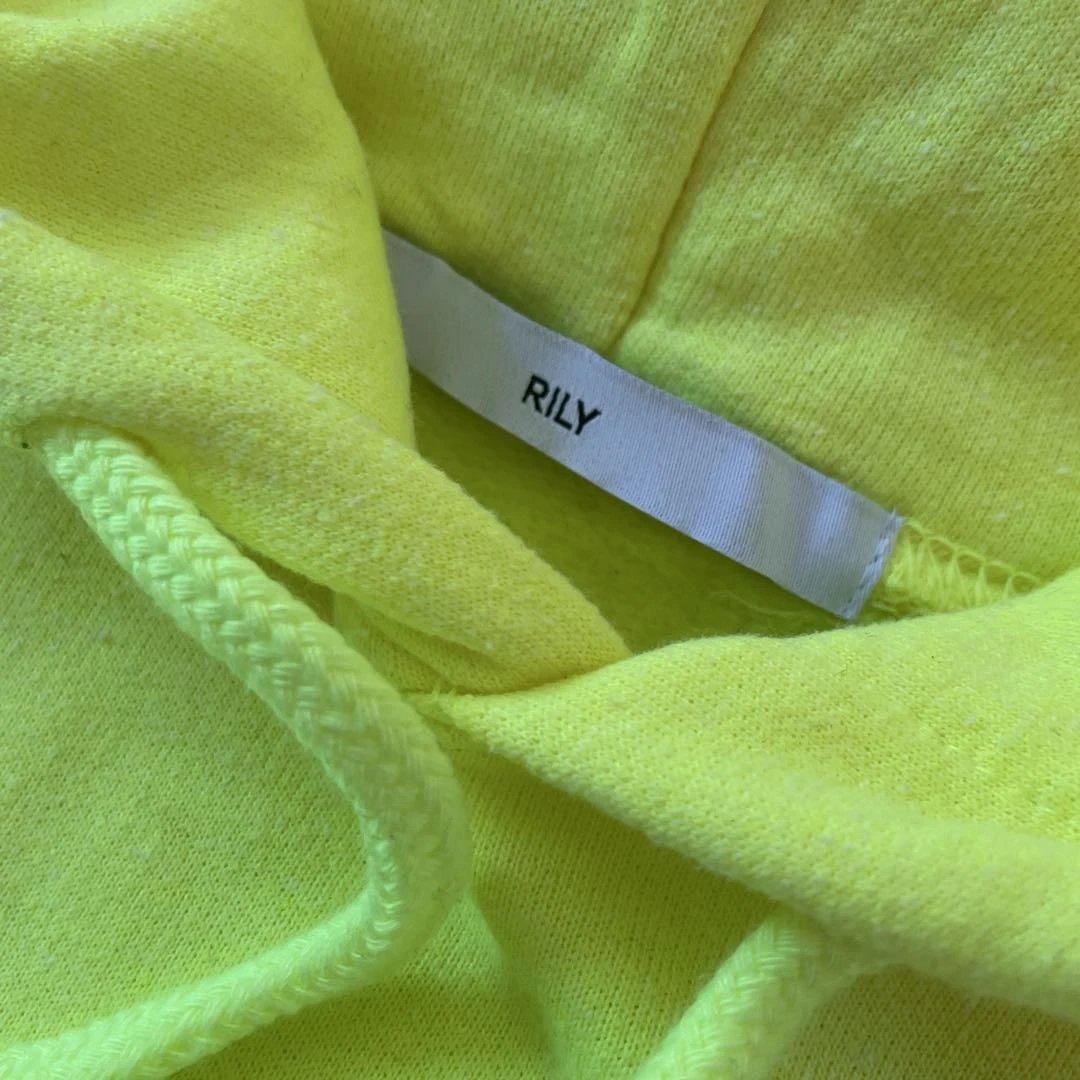 今市隆二 RILY パーカー ネオンイエロー スウェット 三代目 フーディー