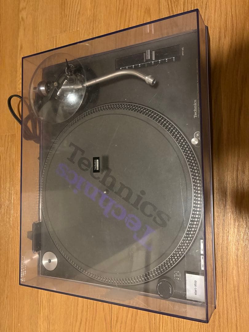 Technics SL-1200 MK3 ターンテーブル カバー付き