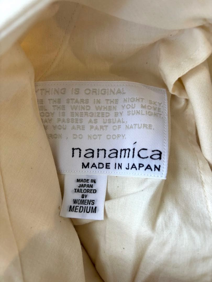 パンツ nanamica DOUBLE PLEAT CHINO SHORTS