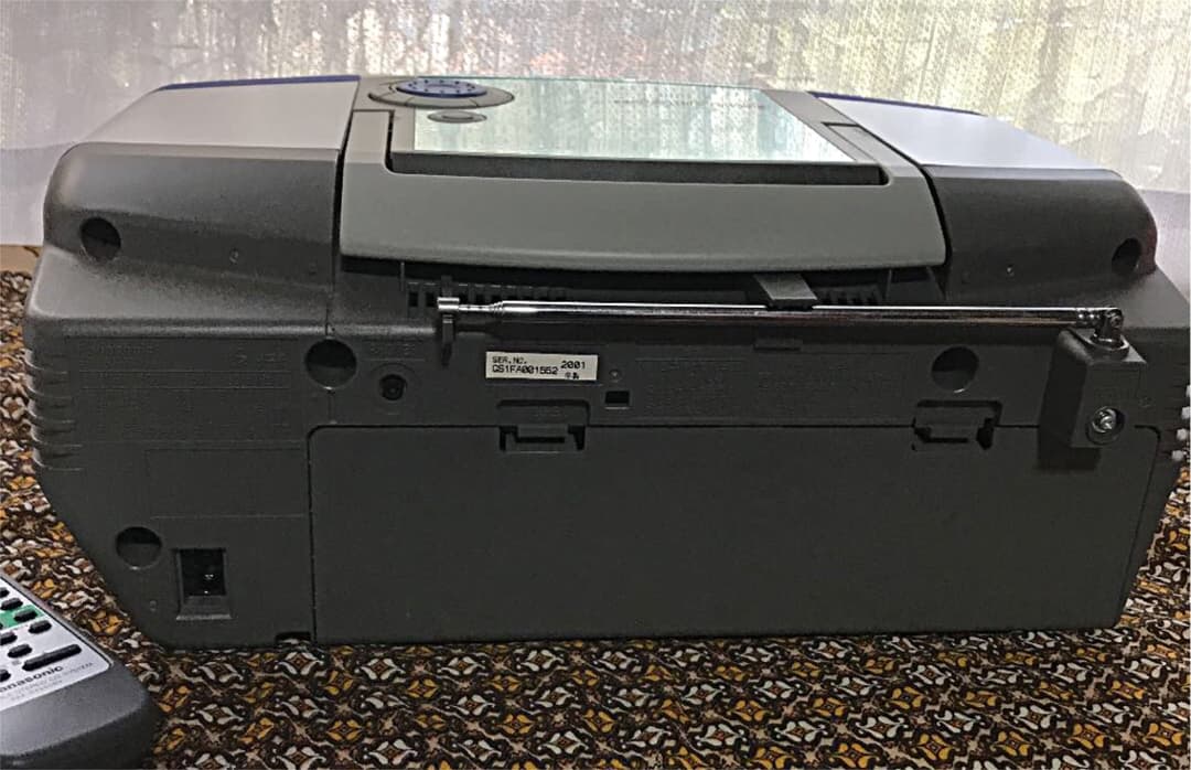 Panasonic ポータブルステレオ　CD システム　RX-EX1