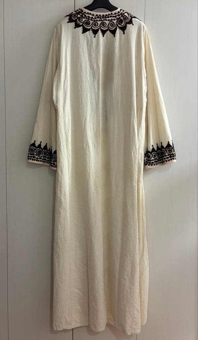 カフタンドレス　ヴィンテージ　古着　民族衣装　モロッコ　中東　ワンピース