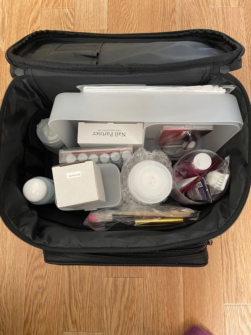 ネイルセット　美容学校　バッグ付き