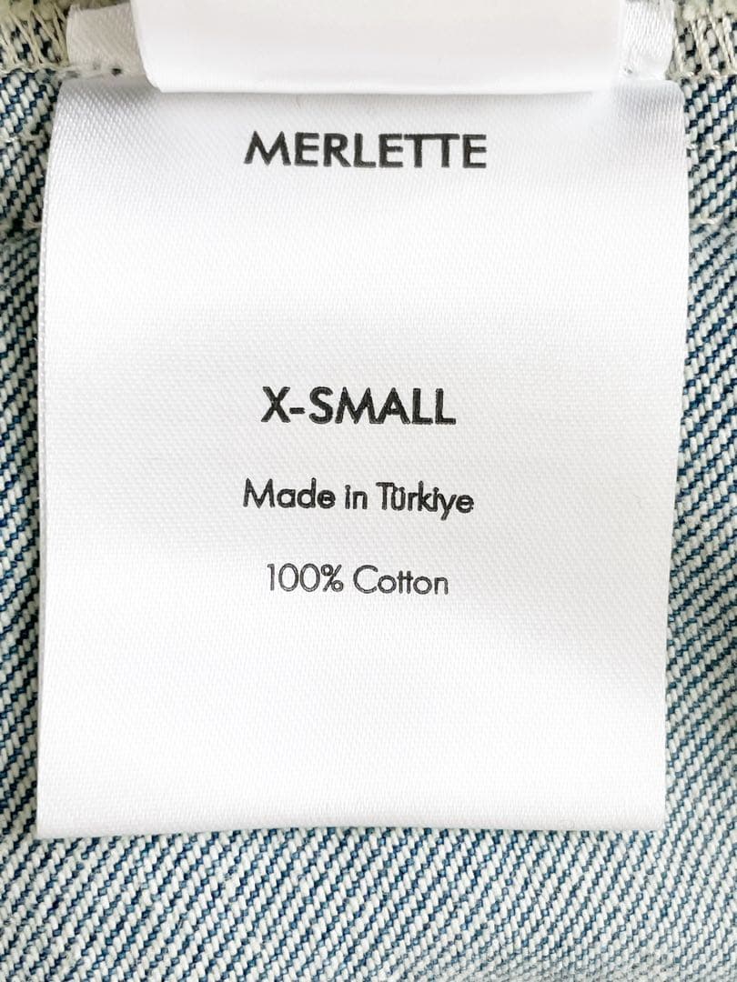 Merlette マーレット ロンハーマン デニムジャケット Gジャン