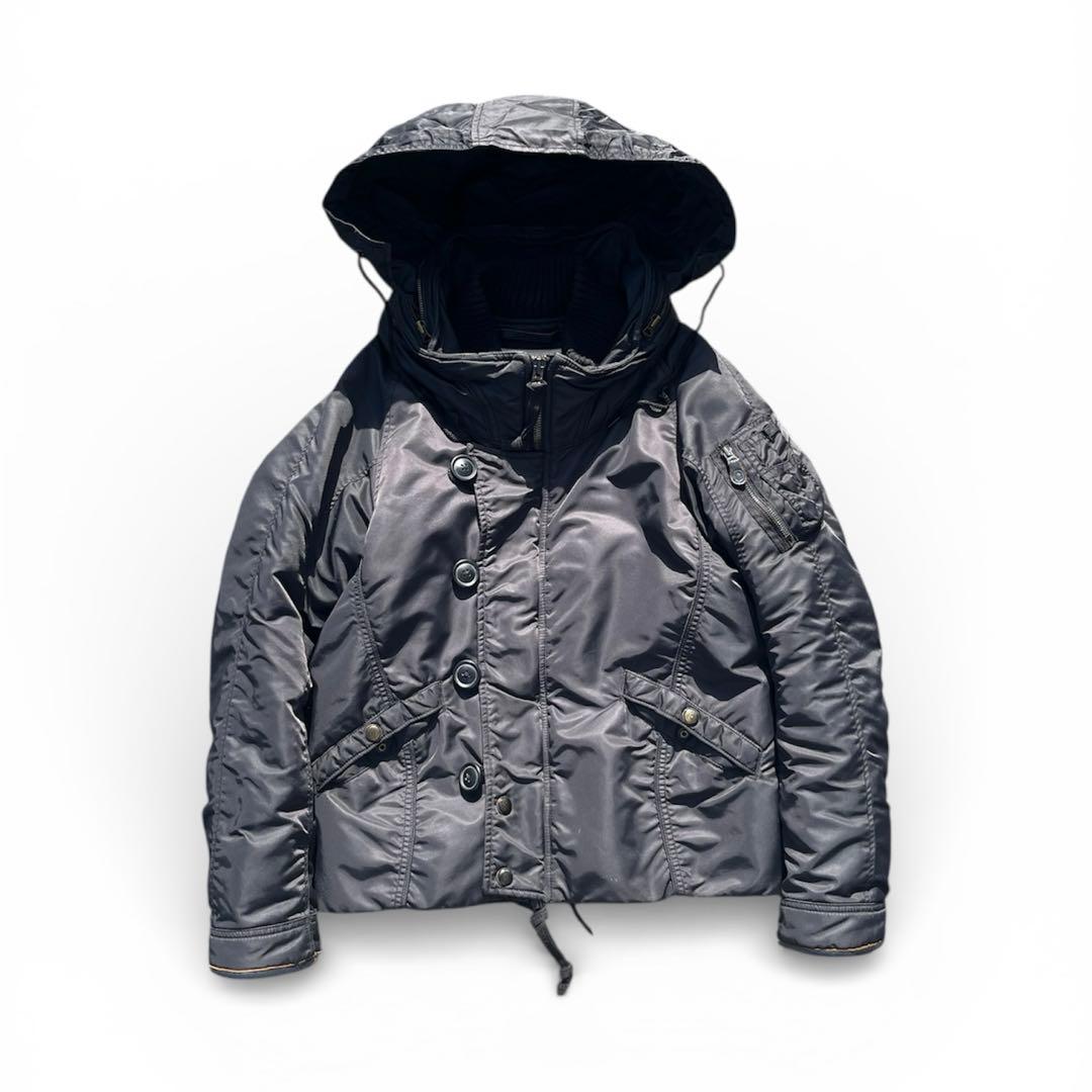 goa n2b military bomber jacket archive 黒