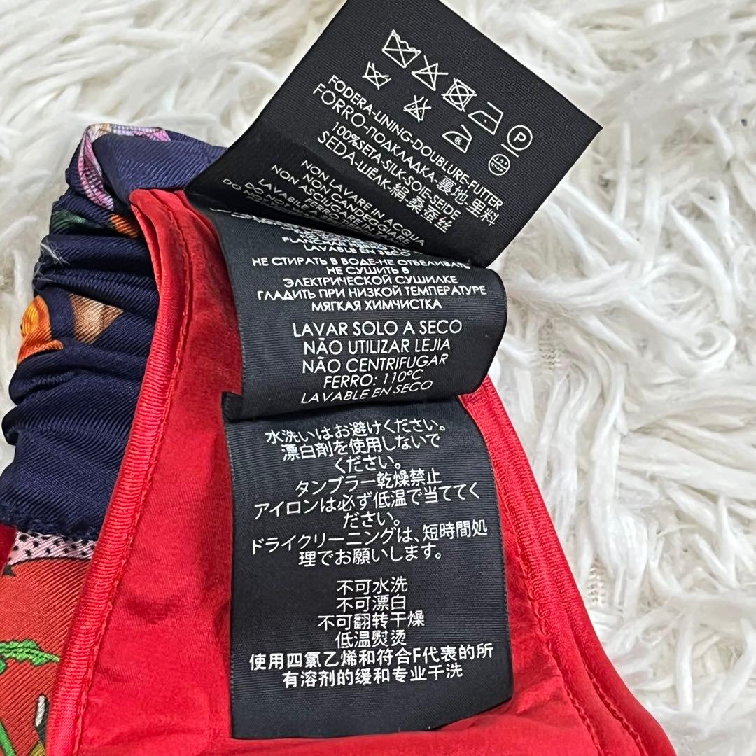 【極美品】グッチ　ヘアバンド　フローラ　スネーク　エンブロイダリー　箱付き