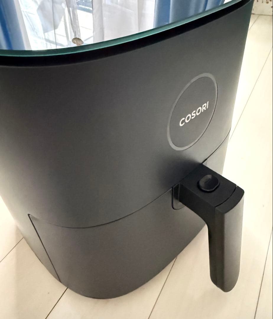 美品 COSORI 4.7L ノンフライヤー ブラック