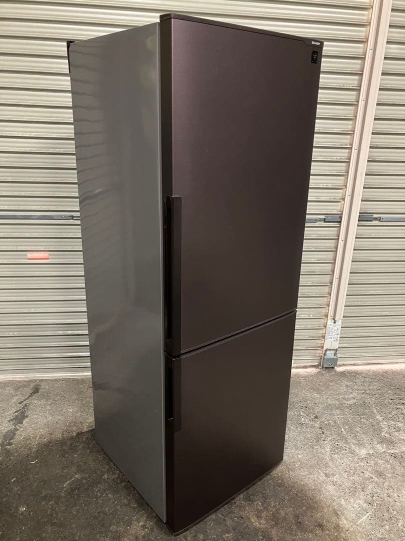 【中古】SHARP 2ドア 冷蔵庫2017年式