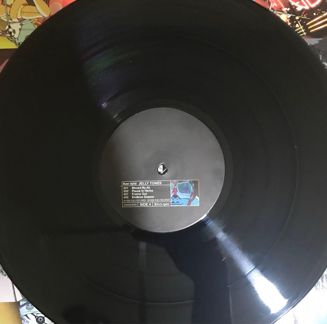 [中古LP] Ken Ishii ‎– Jelly Tones