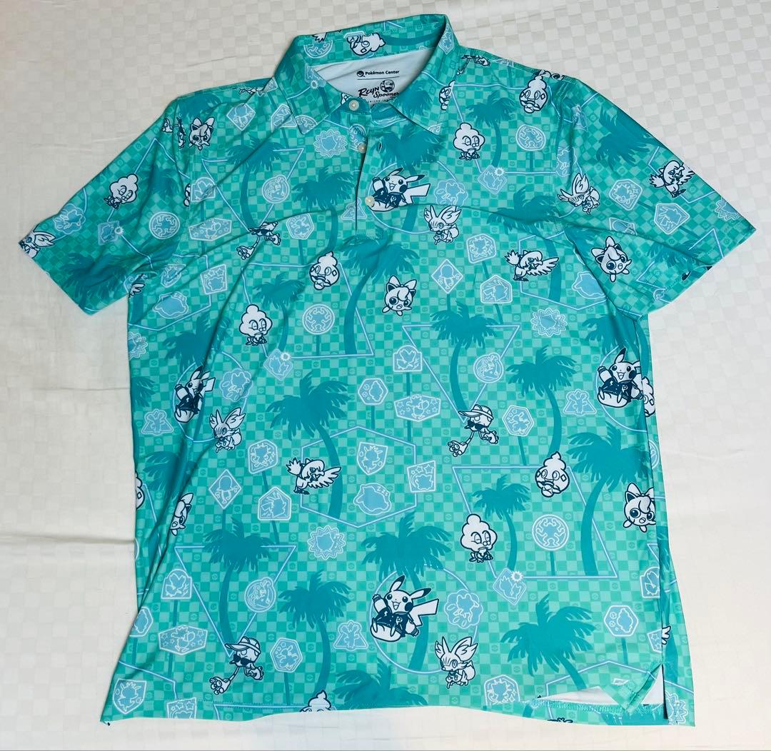 WCS 2025 アロハシャツ アナハイム ポケモンセンター ポケセン Mサイズ