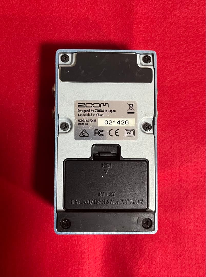 zoom MS70CDR マルチストンプ