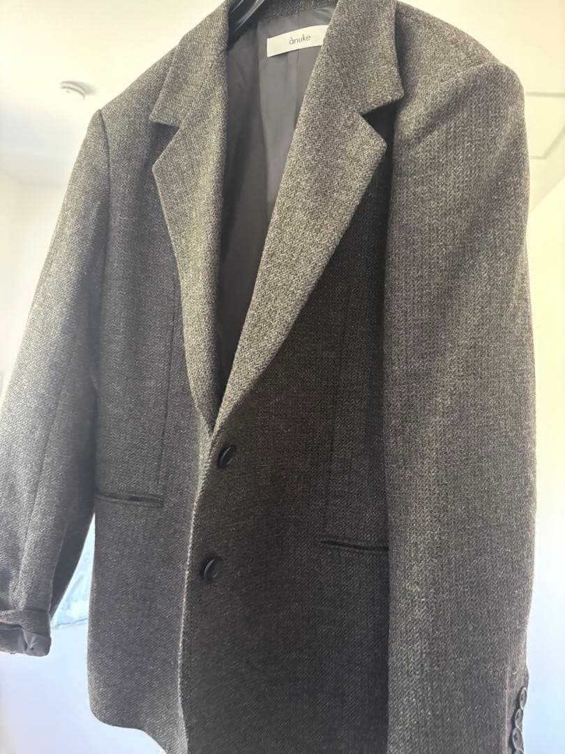 ジャケット・アウター anuke Herringbone Wool Jacket