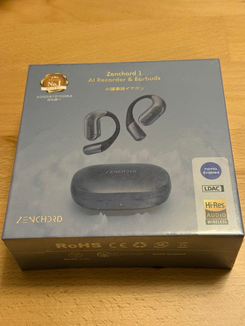 【新品未使用】Zenchord 1 ワイヤレスイヤホン