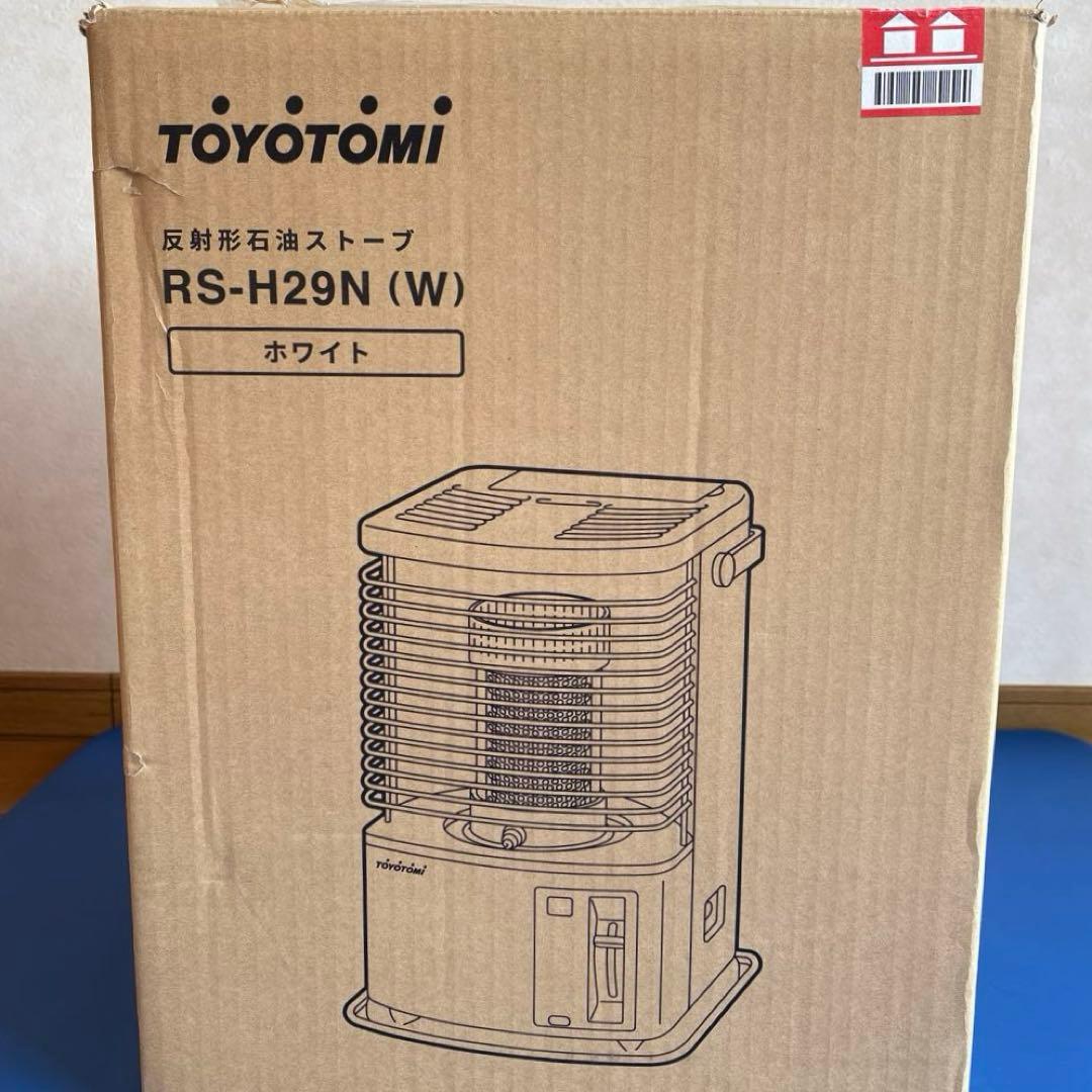 トヨトミ　石油ストーブ ［木造8畳/コンクリ10畳/反射式］RS-H29N-W