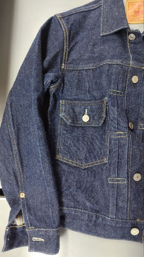 Levi's デニムジャケット レディース　38サイズ　日本製　507XX
