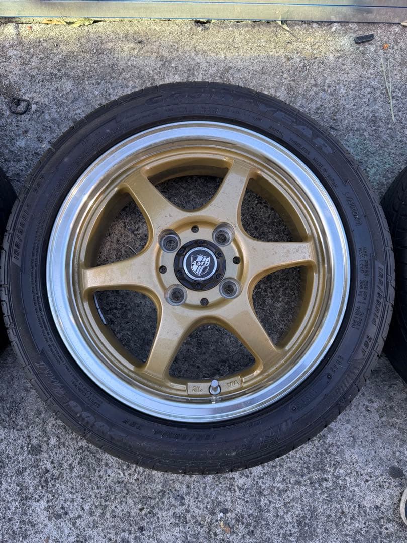 165/55R14 4穴　タイヤホイールセット