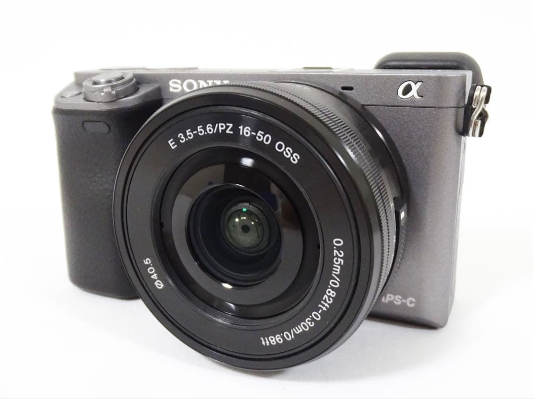 【希少・ショット232回】 SONY α6000 16-50 グラファイトグレー